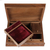 Walnut wood jewelry box, 'Tempting Grapes' - Walnut wood jewellery box (image 2c) thumbail