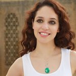 Malachite pendant necklace, 'Love Lyrics' - Malachite Pendant Sterling Silver Necklace from India