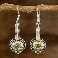 Featured review for Citrine dangle earrings, Heart of Gold