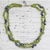 Pearl and peridot strand necklace, 'Opulent Lime' - Pearl and peridot strand necklace thumbail