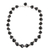Onyx heart necklace, 'Night of Love' - Onyx heart necklace (image 2a) thumbail