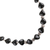 Onyx heart necklace, 'Night of Love' - Onyx heart necklace (image 2c) thumbail