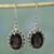 Smoky quartz drop earrings, 'Dazzle' - Smoky Quartz Earrings Sterling Silver Jewelry thumbail