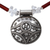 Quartz and carnelian pendant necklace, 'Charisma' - Quartz and carnelian pendant necklace (image 2b) thumbail