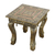Brass accent table, 'Golden Garland' (large) - Brass accent table (Large)