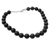 Onyx strand necklace, 'Queen of Shadows' - Onyx strand necklace