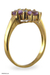 Gold vermeil amethyst cluster ring, 'Secretly in Love' - Fair Trade Floral Vermeil Multi-Stone Amethyst Ring