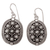 Pearl dangle earrings, 'Daisy Shields' - Pearl dangle earrings thumbail