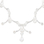 Y-Halskette aus Mondstein - Halskette aus Mondstein und Sterlingsilber, indischer Schmuck