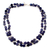 Lapis lazuli strand necklace, 'Blue Universe' - Lapis lazuli strand necklace (image 2a) thumbail