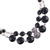 Pearl and onyx double strand necklace, 'Midnight Dreams' - Pearl and onyx double strand necklace (image 2a) thumbail