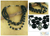 Onyx strand necklace, 'Midnight River' - Onyx strand necklace thumbail