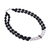 Pearl and onyx strand necklace, 'Majestic Union' - Pearl and onyx strand necklace (image 2a) thumbail