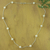 Pearl station necklace, 'Jaipur Moons' - Handcrafted Bridal Sterling Silver Station Pearl Necklace (image 2b) thumbail