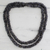 Lange Perlenkette aus Iolith - Lange Perlenkette aus Iolith