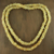 Citrine long beaded necklace, 'Lemon Sugar' - Fair Trade Beaded Yellow Citrine Long 47-Inch Necklace thumbail