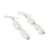Pearl dangle earrings, 'Purely Pretty' - Pearl dangle earrings