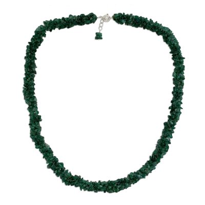 Fair Trade Beaded Aventurine Necklace