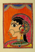 Madhubani Painting, 'Indian Bride' - Madhubani Painting (image 2a) thumbail