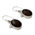 Smoky quartz dangle earrings, 'At Twilight' - Women's Sterling Silver and Smoky Quartz Earrings (image 2c) thumbail