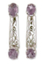 Amethyst drop earrings, 'Lilac Lace' - Amethyst drop earrings (image 2a) thumbail