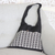 Cotton sling tote, 'Diamond Light' - Embroidered Cotton Shoulder Bag 