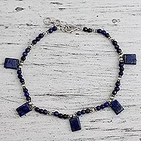 Lapis lazuli anklet, Sky Princess