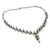 Quartz Y-necklace, 'White Daffodils' - Quartz Y Necklace in Sterling Silver from India with 50 Cts (image 2a) thumbail