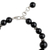 Onyx beaded bracelet, 'Regal Night' - Onyx beaded bracelet (image 2b) thumbail