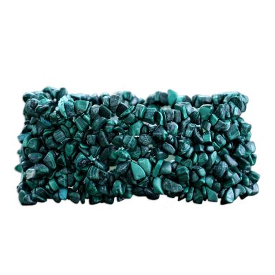 Artisan Crafted Malachite Stretch Bracelet