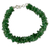 Aventurine beaded bracelet, 'Evergreen' - India Beaded Jewellery Hand Made Bracelet with Aventurine