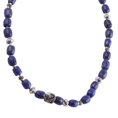 Collar de cuentas de lapislázuli - Collar de cuentas de lapislázuli