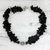 Onyx cluster necklace, 'Radiant Night' - Onyx cluster necklace thumbail