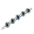 Lapis lazuli link bracelet, 'Seductive Blue' - Women's Bracelet Sterling Silver and Lapis Lazuli Jewelry (image 2b) thumbail