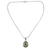 Citrine pendant necklace, 'Sun Halo' - Sterling Silver Necklace with Citrine from India Jewelry (image 2a) thumbail
