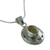 Citrine pendant necklace, 'Sun Halo' - Sterling Silver Necklace with Citrine from India Jewelry (image 2c) thumbail
