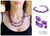 Amethyst strand necklace, 'Earthly Paradise' - Amethyst strand necklace