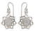 Moonstone dangle earrings, 'Star of Gujurat' - Moonstone dangle earrings (image 2a) thumbail