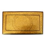 Papier mache jewelry box, 'Kashmir Bouquet' - Papier Mache Jewelry Box from India