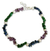 Pearl and amethyst beaded anklet, 'Mystic Meadow' - Pearl and amethyst beaded anklet (image 2a) thumbail