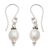 Cultured pearl dangle earrings, 'Destiny' - Cultured pearl dangle earrings (image 2a) thumbail