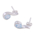 Blue topaz drop earrings, 'Sky Droplet' - Blue Topaz Earrings in Sterling Silver Modern Jewelry (image 2c) thumbail