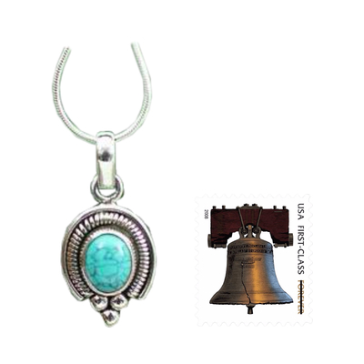 Conjunto de joyas de plata esterlina - Conjunto de joyería de aretes y collar de plata esterlina