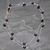 Smoky quartz long chain necklace, 'Duduma Majesty' - Sterling Silver and Smokey Quartz Station Necklace