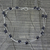 Collar de cadena larga de ónix - Collar de plata de ley con estación de ónix de la India