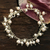 Pearl charm bracelet, 'New Empress' - Charm Bracelet with Pearls and Sterling Silver thumbail