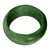 Wood bangle bracelet, 'Green India' - Wood bangle bracelet