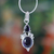 Amethyst pendant necklace, 'Mumbai Lilac' - Amethyst pendant necklace thumbail