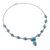 Sterling silver Y-necklace, 'Sky Dream' - Sterling Silver Y-necklace from Blue Stone Jewelry (image 2a) thumbail