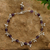 Amethyst anklet, 'Purple Splendor' - Amethyst anklet (image 2) thumbail